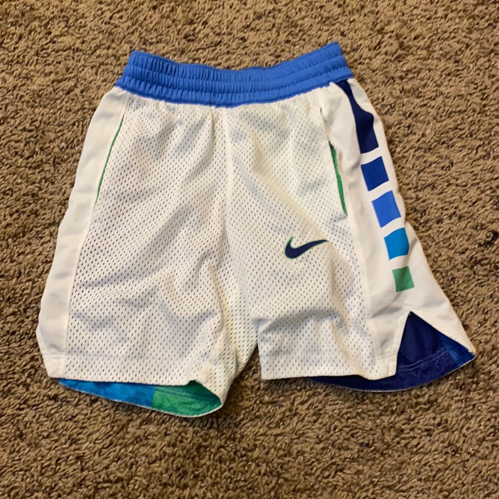 Reversible Nike basketball shorts
